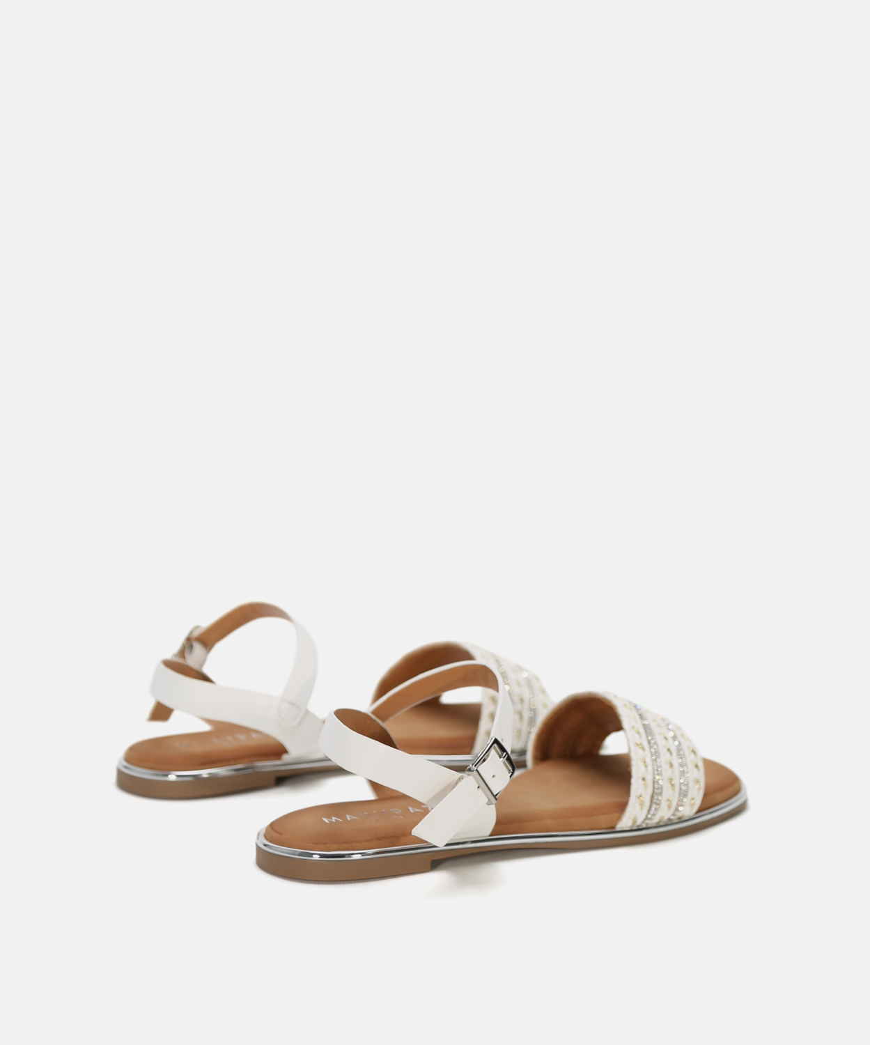 Sandalia plana combinado image number null